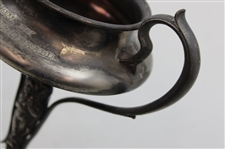 1907 Mohawk Golf Club August Cup Sivlerplate Trophy Won by M.C. Fitzgerald