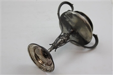 1907 Mohawk Golf Club August Cup Sivlerplate Trophy Won by M.C. Fitzgerald