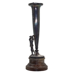 1933 Cavalier Easter Tournament Trophy w/Golf Club Handles & Post-Swing Golfer Won by No Name