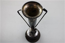 1933 Cavalier Easter Tournament Trophy w/Golf Club Handles & Post-Swing Golfer Won by No Name