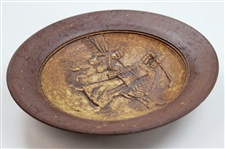1980 Golf Collectors Society National Meeting Pottery Bowl - Made in Vermont by Patrick Kennedy 