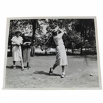 1953 Babe Zaharias Tam-O-Shanter All-American Wire Photo w/Dodd & Berg - July 31st