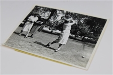 1953 Babe Zaharias Tam-O-Shanter All-American Wire Photo w/Dodd & Berg - July 31st