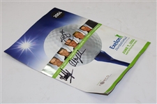 Mickelson, Furyk, Appleby Signed 2004 Hartford Inv. w/Kite & Player Signed SI Covers & Golf Balls JSA ALOA