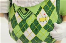 2016 Masters Tournament Ltd Ed Golfer Gnome w/Argyle Sweater in Original Box - Rare