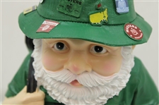 2019 Masters Tournament Ltd Ed Green & White Golfer Gnome in Original Box