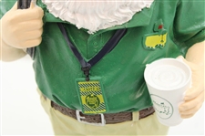 2019 Masters Tournament Ltd Ed Green & White Golfer Gnome in Original Box