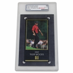 1997 Grand Slam Ventures # Nno Tiger Woods Rookie- The Masters Collection Pro 10 GEM MT