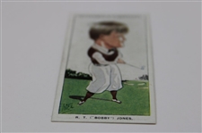 WA & AC Churchman Imperial Tobacco Card Men Of The Moment In Sport #27 Bobby Jones