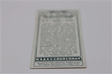 WA & AC Churchman Imperial Tobacco Card Men Of The Moment In Sport #27 Bobby Jones