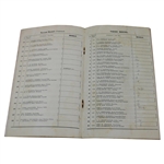 1930 The Amateur Golf Championship at St. Andrews Program - Bobby Jones Grand Slam