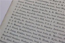 1930 The Amateur Golf Championship at St. Andrews Program - Bobby Jones Grand Slam