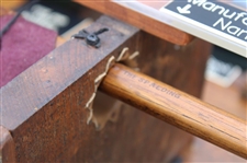 c.1890 Golf Clubmaker's Multi-Level & Multi-Function Wood Bench w/Equipment, Tools & Materials