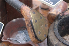 c.1890 Golf Clubmaker's Multi-Level & Multi-Function Wood Bench w/Equipment, Tools & Materials
