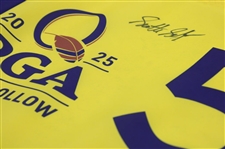 Scottie Scheffler Signed 2025 PGA Championship Final Rd Flown Hole #5 Flag JSA ALOA