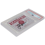 Jack Nicklaus Signed 1986 Masters Tournament SERIES Badge #X6123 PSA AUTO 10