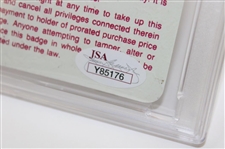 Jack Nicklaus Signed 1986 Masters Tournament SERIES Badge #X6123 PSA AUTO 10