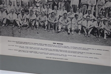 1935 Masters Tournament Field Poster - Matted