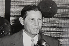 1958 Horton Smith President of the PGA Speaking Original Jasper Nutter Photo