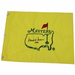 Mark OMeara Signed Undated Masters Embroidered Flag w/1998 JSA ALOA