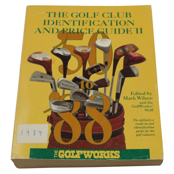 1989 Golf Club Identification & Price Guide - 2nd Edition