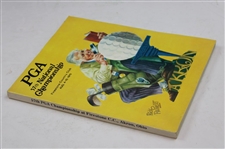 1975 PGA Championship at Firestone Country Club Official Program - Jack Nicklaus Winner