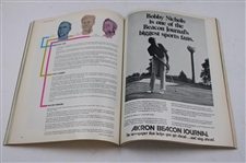 1975 PGA Championship at Firestone Country Club Official Program - Jack Nicklaus Winner