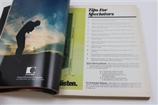 1980 US Open at Baltusrol Golf Club Official Program - Jack Nicklaus Win