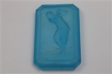 Heinrich Hoffman - Bobby Jones 1920-30's Art Deco Blue Cobalt Glass Dish Top