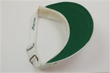 Seve & Twenty (20) Champs Signed Masters Tournament Visor JSA ALOA