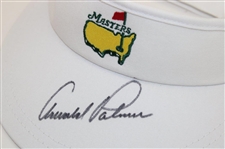 Arnold Palmer Signed Masters Tournament Visor JSA ALOA