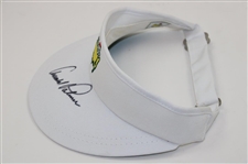 Arnold Palmer Signed Masters Tournament Visor JSA ALOA