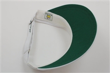 Arnold Palmer Signed Masters Tournament Visor JSA ALOA