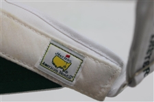 Arnold Palmer Signed Masters Tournament Visor JSA ALOA