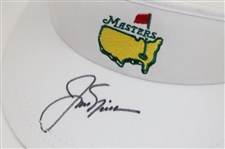 Jack Nicklaus Signed Masters Tournament Visor JSA ALOA