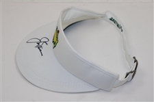 Jack Nicklaus Signed Masters Tournament Visor JSA ALOA