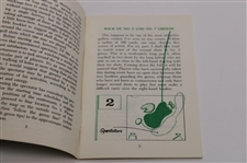 Gay Brewer Signed 1967 Masters Tournament Spectator Guide JSA ALOA