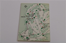 Gay Brewer Signed 1967 Masters Tournament Spectator Guide JSA ALOA