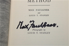 Max Faulkner Signed 1952 'The Faulkner Method' by Louis Stanley JSA ALOA