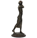 Vintage Golflex Female Golfer Statue V