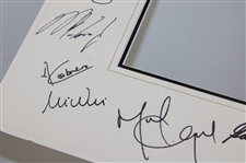 Gary Player & 2005 Presidents Cup International Team Signed Matted Cutout JSA ALOA