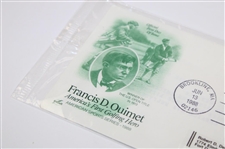 Unopened 1988 Francis Ouimet Winner of 1913 US Open at Brookline FDC in Original Packing