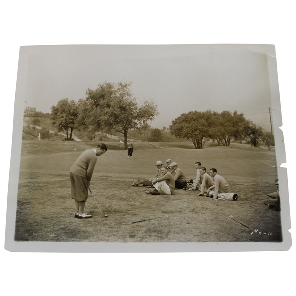 1931 Bobby Jones "Chip Shots" Film How I Play Golf Shorts for Vitaphone Original Photo