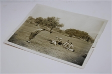 1931 Bobby Jones Chip Shots Film 'How I Play Golf' Shorts for Vitaphone Original Photo