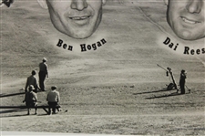 Ben Hogan vs Dai Rees 1967 Ryder Cup 'For World's Golf Championship' Oversize Photo