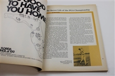 1971 PGA Championship at PGA National Official Program - Jack Nicklaus Winner