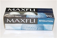 Three (3) Personal John Elway Maxfli 7 Woody Logo Golf Balls w/Box