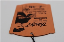 1954 US Open at Baltusrol GC Friday Ticket w/Original String - Ed Furgol Winner