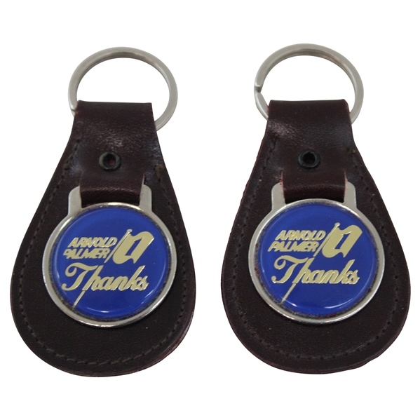 Two (2) Latrobe Palmer Motors Key Rings - 1970’s