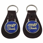 Two (2) Latrobe Palmer Motors Key Rings - 1970’s